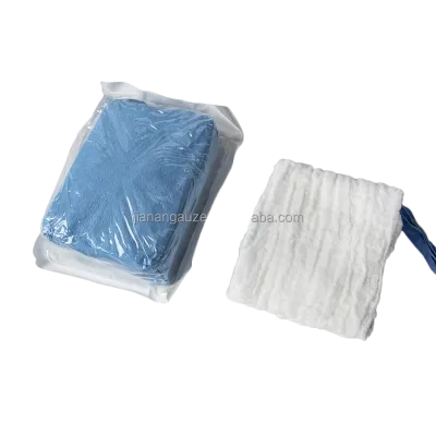 Disposable Pre-washed or Non-washed Surgical Gauze Lap Sponge with X-ray