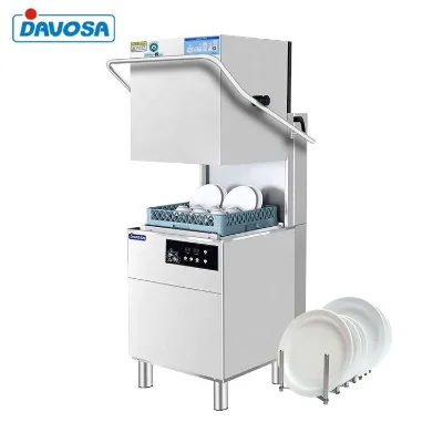 Commercial Electric Dishwasher Equipment Stainless Steel Housing Kitchen Hotel Use US Plug Utensils Cutlery Washers Included