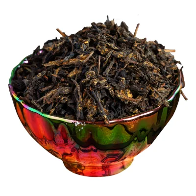 Hot 100g Chinese Dark Tea Gong Fu Tea Organic Fermented Post-Fermented Compressed Low-Fat Weight Loss Health Gift Yun Tian Dao