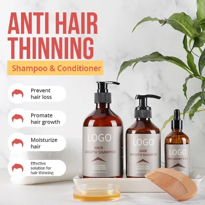Factory Cheap Price Private Label Hair Regrowth Shampoo and Anti Hair Loss Shampoo