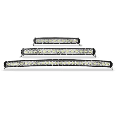 288W 32INCH Single Row Slim Straight Curved LED Light Bar 12v R112 Auxiliary Atv Led off Road Light bar for Bumper