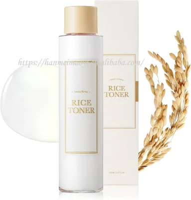 Korean Natural Organic Skin Care Rice Toner Glow Essence Rice Water Face Toner 5.07 Fl oz Rice Face Toner