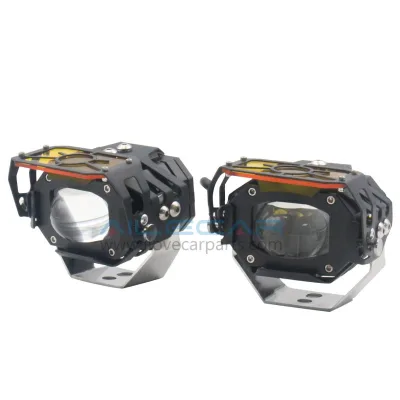 Waterproof 12V 48V 60W LED Spot Light with Yellow Film Bracket Adjustable Color Temp