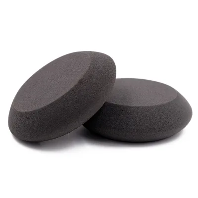 High Quality Custom Car Thicken Round Sponge Pad High Density Black Red UFO Wax Polishing Sponge
