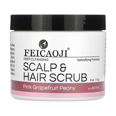Scalp Cleaning, Sea Salt Scrub, Cleansing, Plumpness, Dandruff Removal, Oil Control, Mild Sea Salt Scrub Cream