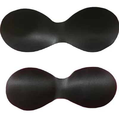HL-6754 Removable Bandeau Bra Cups Conjoined One Piece Foam Molded Bra Cup