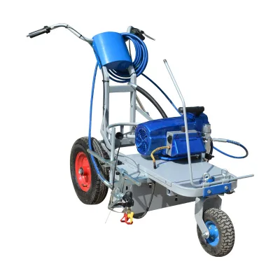 Electric Road Marking Machine Road Parking Lot Parking Space Marking Car Small Rechargeable Cold Spray Road Line Marking Machine