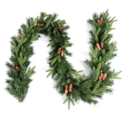 Longstar High Quantity Fireproof Material Plastic Tree Branches Artificial Christmas Tree Decoration Branches and Leaves
