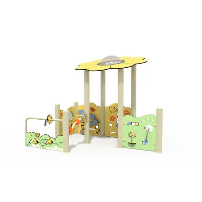 Playing Set Daycare Center Outdoor Playground Daycare Center Toddler Playground HPL Slide Toddler Playing Equipment Outdoor