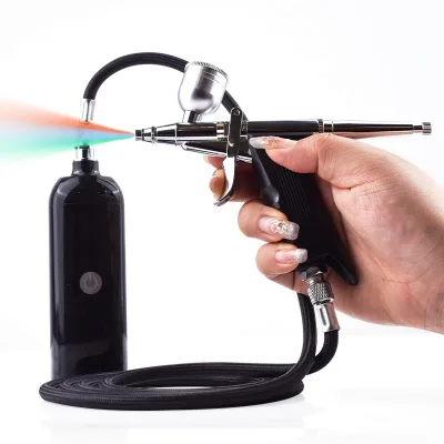 Professional Airbrush Kit for Makeup Lightweight Durable Design for Precision Application
