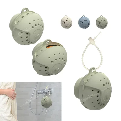 Best Selling Product 2026 Convenient Silicone Aroma Dispenser Fragrance Holder Shower Bomb Holder Containers Box