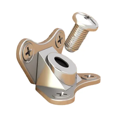 90 Degree Corner L Shape Zinc Alloy & Plastic Strong Removable Butterfly Connector for Cabinet Wardrobe Furniture Joint