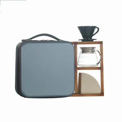 Travel Coffee Kit Pour Over Espresso Maker Gift Set Coffee Accessories Tools 304 Stainless Gooseneck Kettle Coffee Kit
