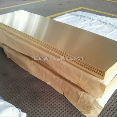 CuZn37 High Quality Brass Plate/ Sheet Polished Surface Per kg