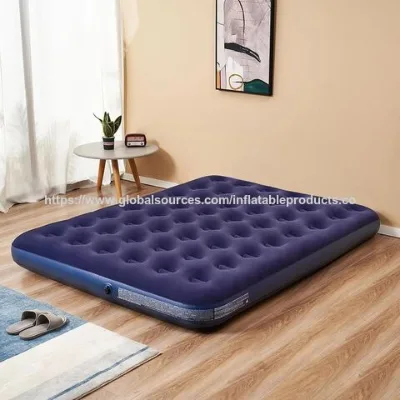 Air Mattress, Inflatable Mattress Foldable Airbed for Camping, Home, Portable Travel and Guests - Easy to InflateQuick Set UP