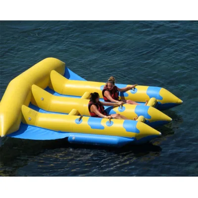 High Quality Inflatable Towable Banana Boat Double Row Inflatable Banana Boat for Water Sport Game