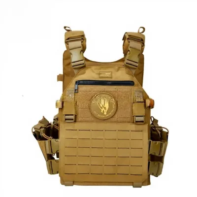 1000D Composite Material Laser-cut MOLLE Vest Heavy-duty Enthusiast Wargame Chest Rig Special Waterproof Breathable