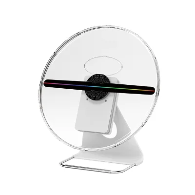 30cm 3D Hologram Fan Cheap Price Led Fan 3d Hologram Advertising Desktop Holographic Fan Display