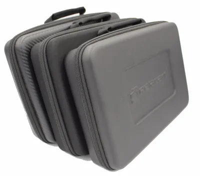 Newest Functional Pu Storage Packing Waterproof Tool Bag with Metal Zipper