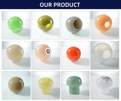 Glass Lampshade Customizable Colored Lampshade Home Decoration Lampshade
