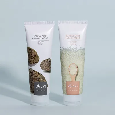 Custom Pcr Plastic Empty Hand Cream Lotion Squeeze Tubes Aluminum Plastic Pcr Tubes Recycled Cosmetic Tube