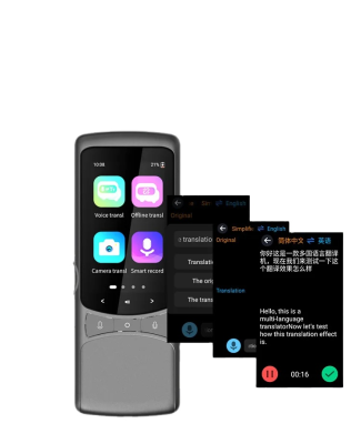 Language Translator Support 138 Languages, Instant Translation Device /Photo/English/Spanish Translator, for Business Travel