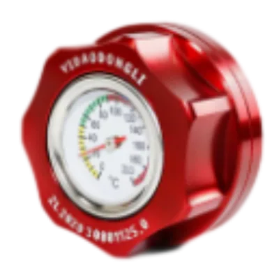 Advanced Compact M32x1.5 Red 30mm Engine Thermal Monitor Digital Display Motorcycle Oil Temperature Gauge
