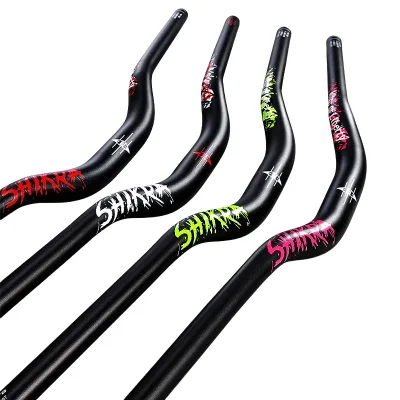 31.8*785mm Swallow-Shaped Bicycle Handlebar XM MTB Riser 11 Degree Backsweep Rise 55mm Grip Components Road/Mountain Bicycles