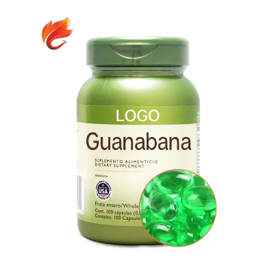 Herbal Graviola Guanabana Softgels Soft Gels Capsules Oem 500Mg Private Label