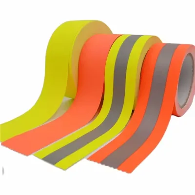 3HAO High Visibility Aramid Flame Retardant Sew on Reflective Tape Self Adhesive Tearable & Printable