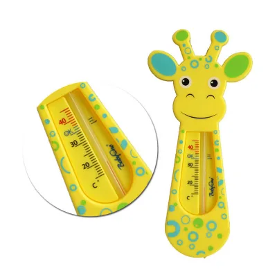 Prodigy Baby Multifunctional Giraffe-Shaped Animal Water and Room Temperature Thermometer Safety Bath Product for the Bathroom