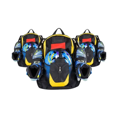 ROSELLE Adult Men Women Waterproof 4-Wheel ABS Plastic Roller Skate Bag Outdoor Backpack