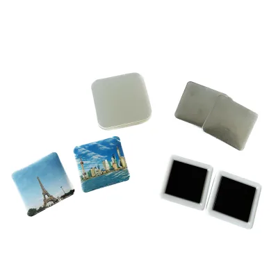 50MM Square Badge with Magnet