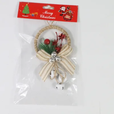 Christmas Decorations Silver Gold Hanging Jingle Bell Xmas Tree Ornamanets Decoration Christmas Metal Bells With Ribbon