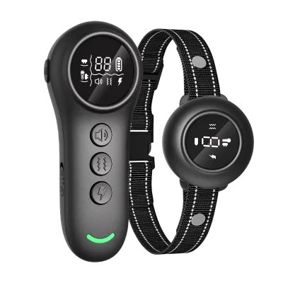 2 in 1 Bark Collar and Dog Training Collar with Remote 2000FT Range for All Size Dog