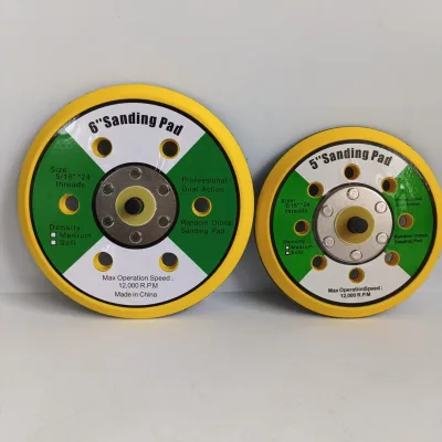 6INCH Hook and Loop Backing Pad for Sanding Discs, Rotary Backing Pad with M14 Drill Attachment Adapter