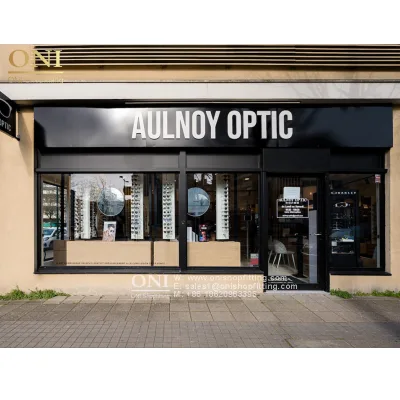 OEM Free Design Glass Display Stand Sunglasses Glass Display Case and Eyewear Display Showcase