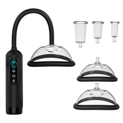 Electric Vacuum Pussy Sucking Massager Breast Massage Vibrator for Women Masturbation