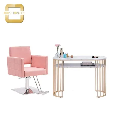Facial Stool Beauty Chair with Style Chair Salon Equipment of pink Leather Beauty Salon Chair