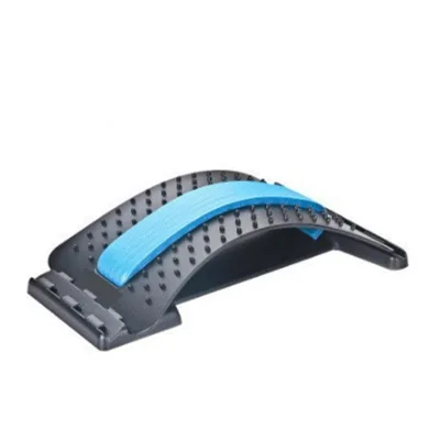 Magnetotherapy Adjustable Back Massager Stretcher Waist Neck Fitness Lumbar Cervical Spine Support Pain Relief