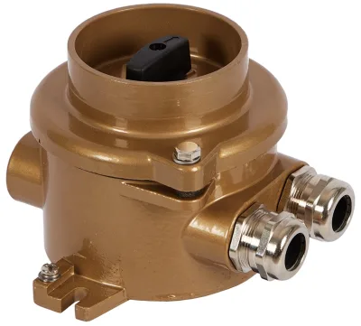 Haixing Professional 16A Marine Brass Switch for Marine Supplies Applications IP56