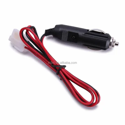 QYT Cigarette Plug Connector 12V Compatible with QYT KT-7900D/KT-8900/KT-8900D/KT-9900 Mobile Radio Ham Radio Car Charger