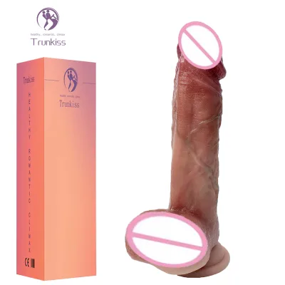 High-quality Realistic Dildo Adult Masturbation Single-layer Liquid Silicone Material with Strong Suction Cup Base Real Dildo