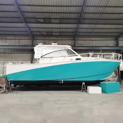 2022 NEW Luxury Motor Yachts Fishing Boat with Cabin Cruise and Furniture for Sale