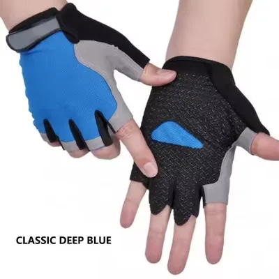 Sport Half Finger Glove Training Weightlifting Hiking Fingerless Cycling Gloves