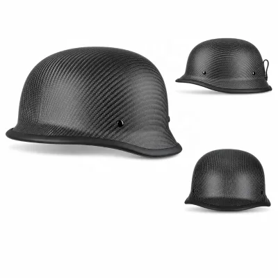 Professional Manufacturer Wholesale OEM ODM Custom Logo Factory Direct Lightweight Carbon Fiber Half Motorcycle Helmets