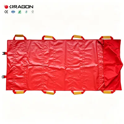 ODM EOM Canvas Soft Stretcher Emergency First Aid Rescue PVC Disposable Stretcher Bulk Wholesale Factory Price