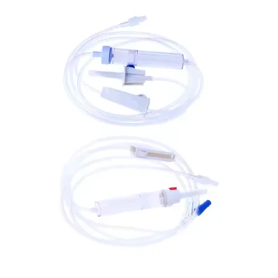 Disposable Sterile Gravity Blood Transfusion Set with Needle Medical Blood Administration Set for Hospital