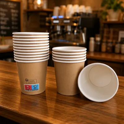 6oz 8oz 12oz Factory Sale Various Widely Used Hot Sale in Europe Disposable Paper Cup