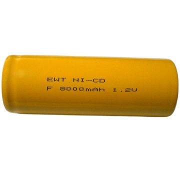EWT Ni-CD F 1.2V 8000mAh 9.6Wh Battery for Power Tools Boats & Home Appliances